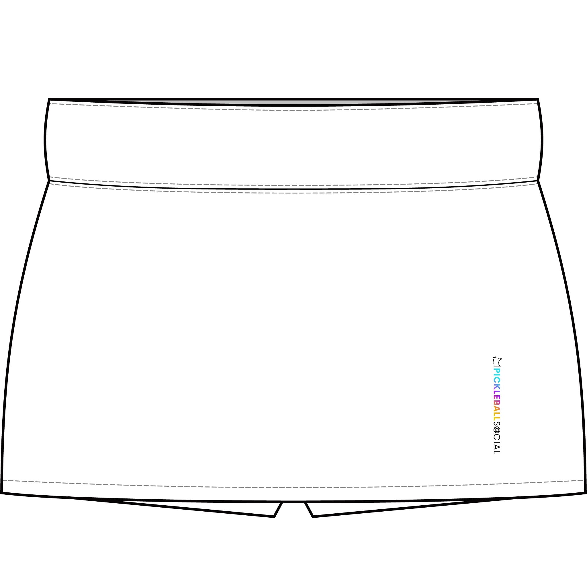 Women’s Athletic Skort — Tennis & Golf Performance Skirt with Built-In Shorts